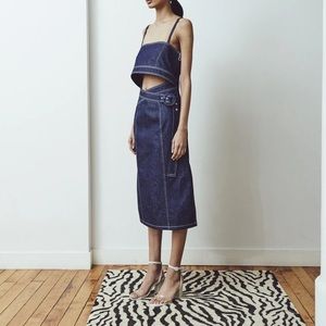 Edun cami denim dress - size 0